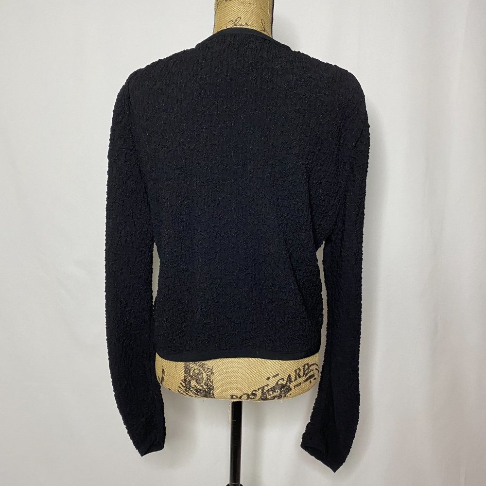 Double D Ranch Black Silver Button Up Cardigan Ja… - image 6